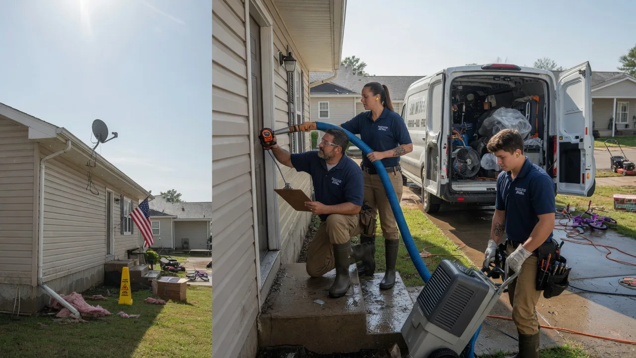 Ceiling Water Damage Restoration in Litchfield, OH near me