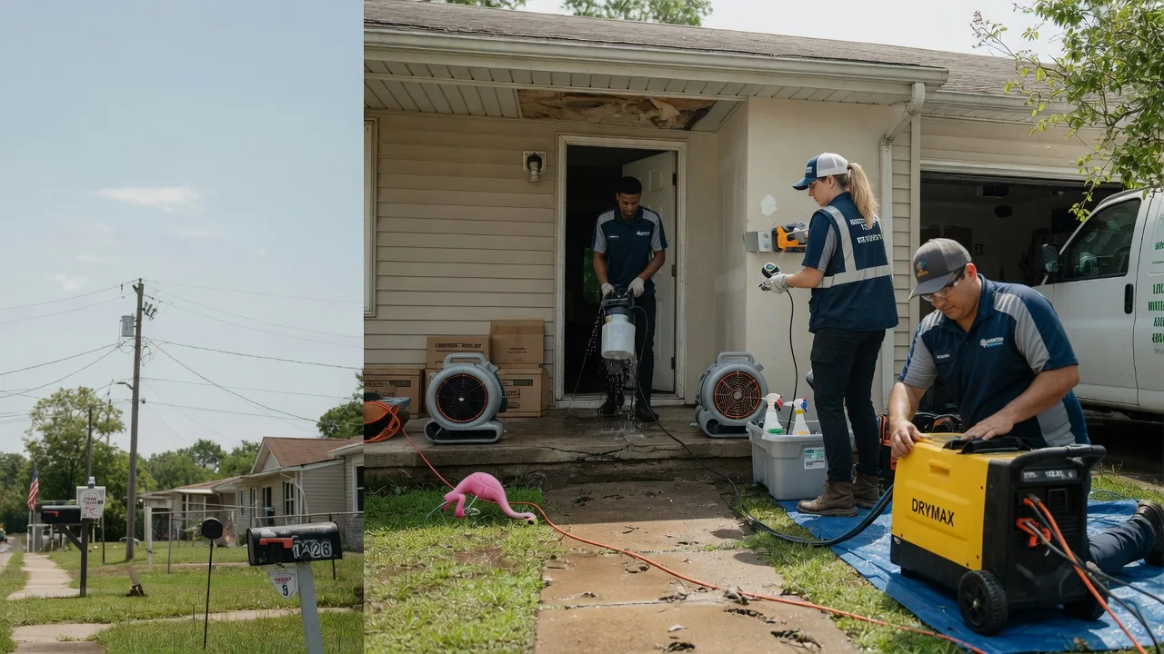 Storm Damage Water Removal in Litchfield, OH near me